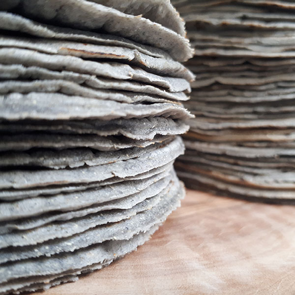 Blue Soft Corn Tortillas (sample) the little tortilleria